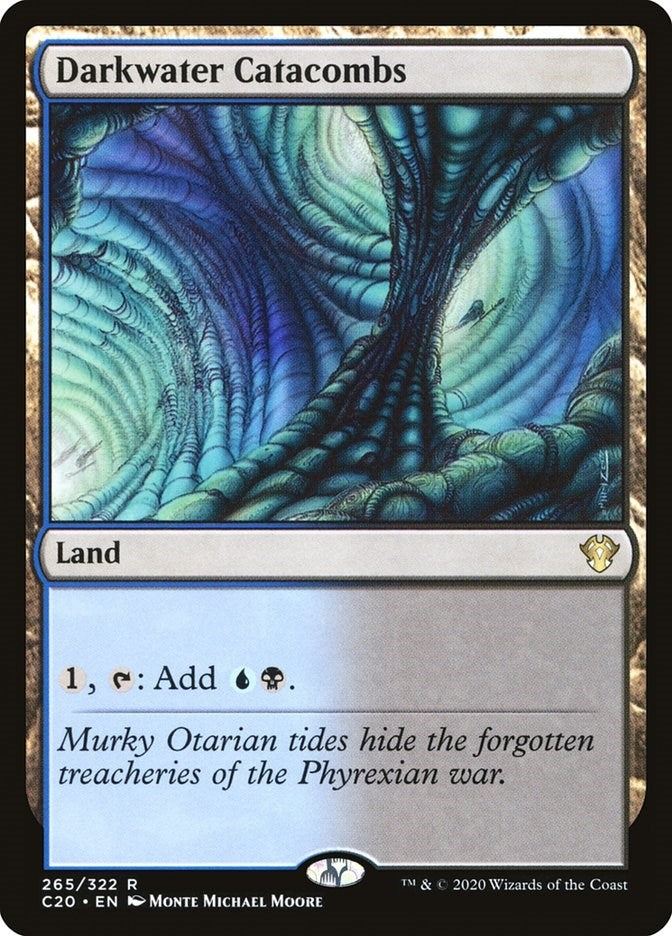 Image for Darkwater Catacombs (265) [Commander 2020] - Magic: The Gathering