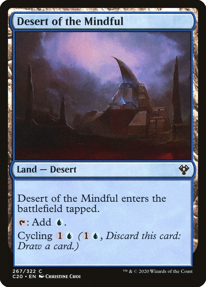 Image for Desert of the Mindful (267) [Commander 2020] - Magic: The Gathering