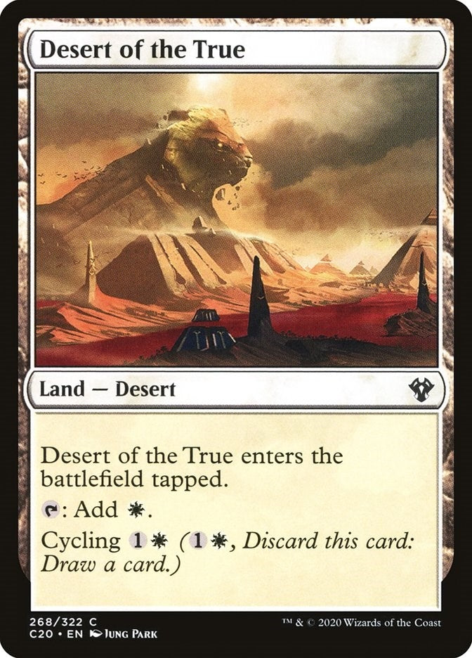 Image for Desert of the True (268) [Commander 2020] - Magic: The Gathering