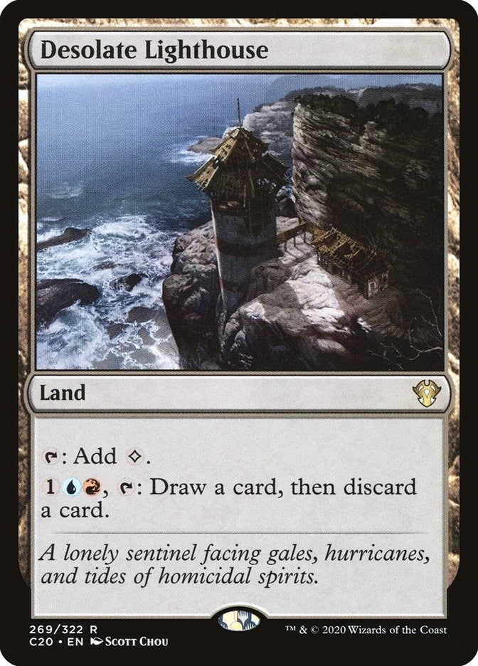 Image for Desolate Lighthouse (269) [Commander 2020] - Magic: The Gathering