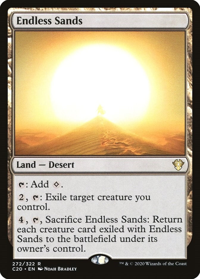 Image for Endless Sands (272) [Commander 2020] - Magic: The Gathering