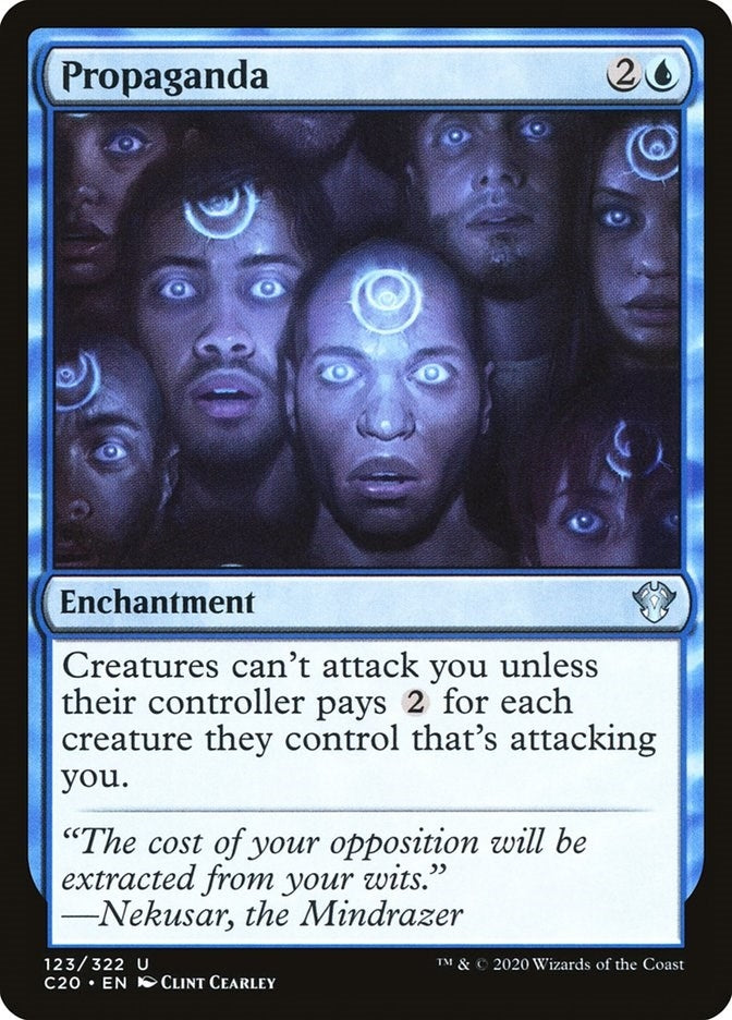 Image for Propaganda (123) [Commander 2020] - Magic: The Gathering