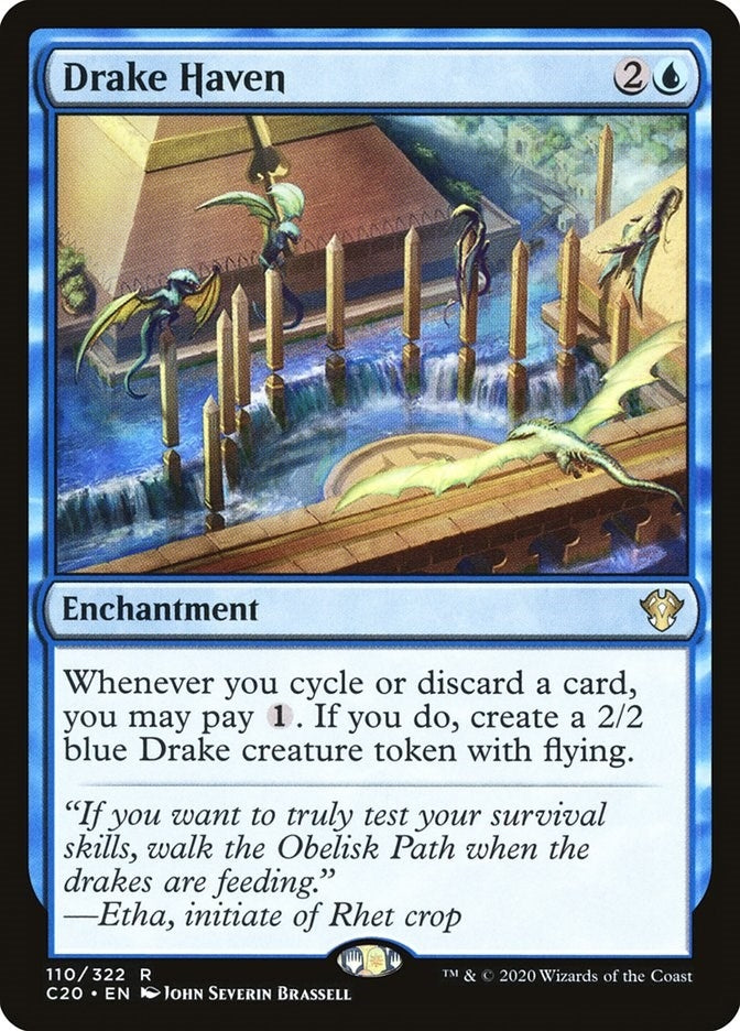 Image for Drake Haven (110) [Commander 2020] - Magic: The Gathering
