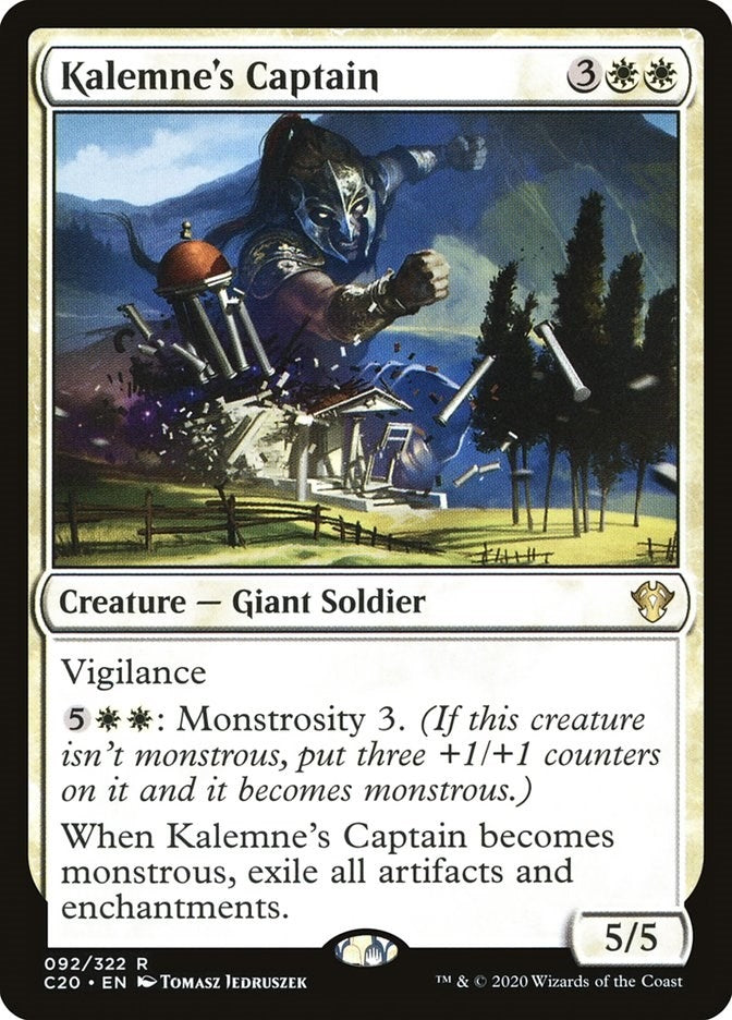 Image for Kalemne's Captain (92) [Commander 2020] - Magic: The Gathering