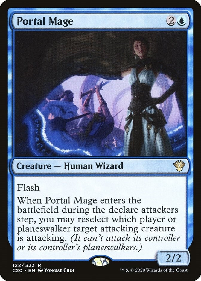 Image for Portal Mage (122) [Commander 2020] - Magic: The Gathering