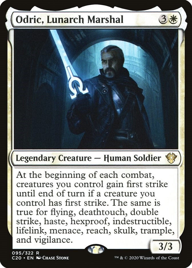Image for Odric, Lunarch Marshal (95) [Commander 2020] - Magic: The Gathering