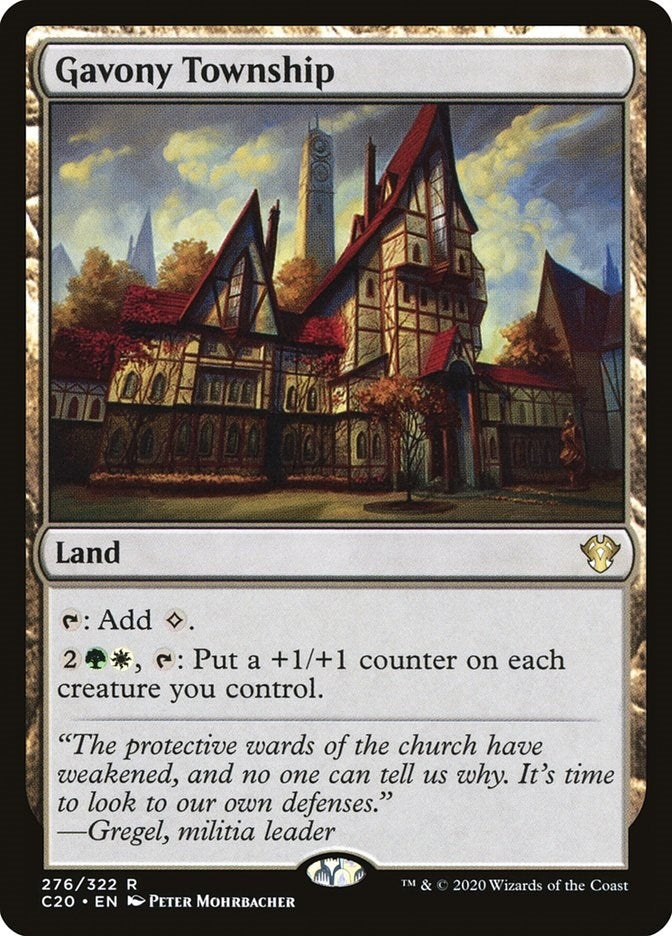 Image for Gavony Township (276) [Commander 2020] - Magic: The Gathering