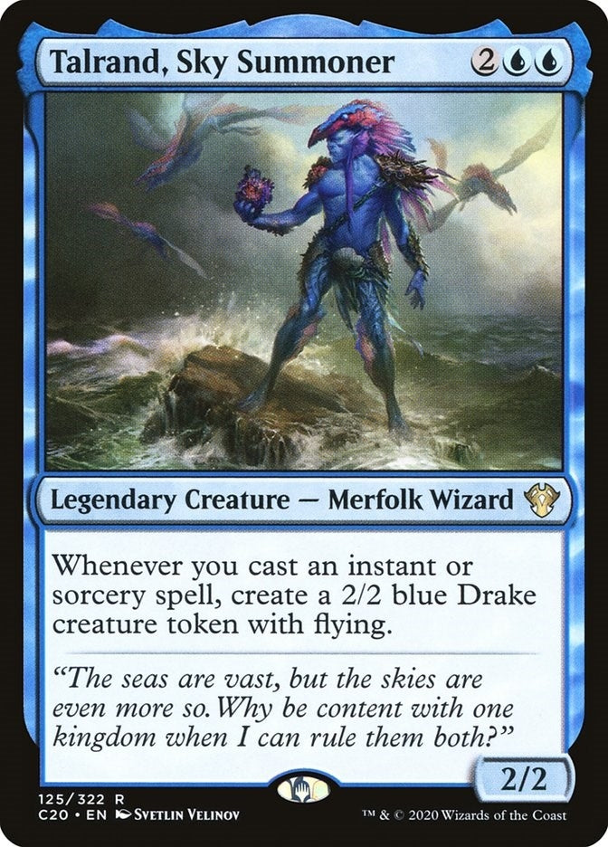 Image for Talrand, Sky Summoner (125) [Commander 2020] - Magic: The Gathering