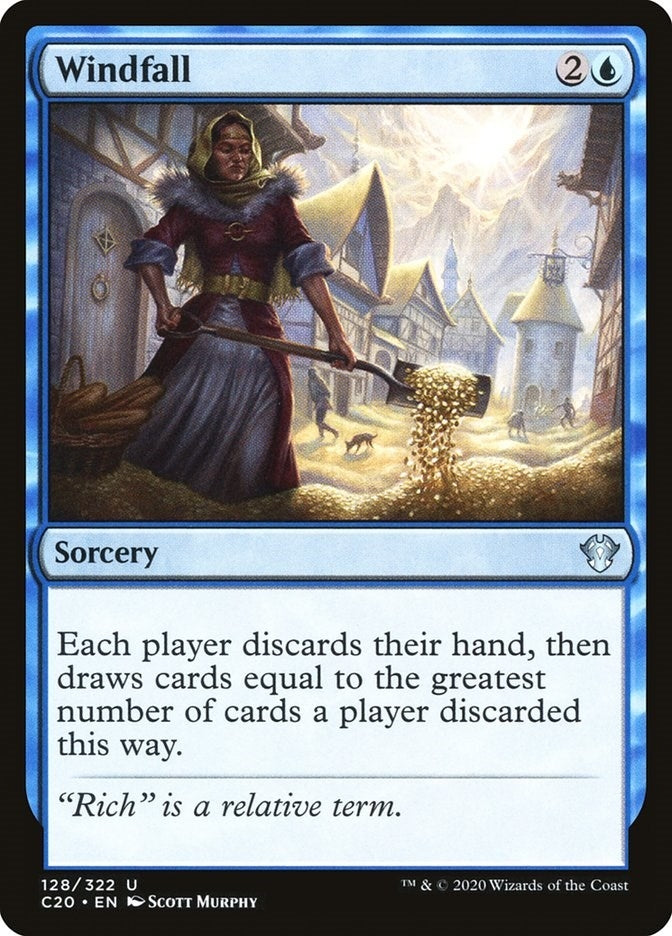 Image for Windfall (128) [Commander 2020] - Magic: The Gathering