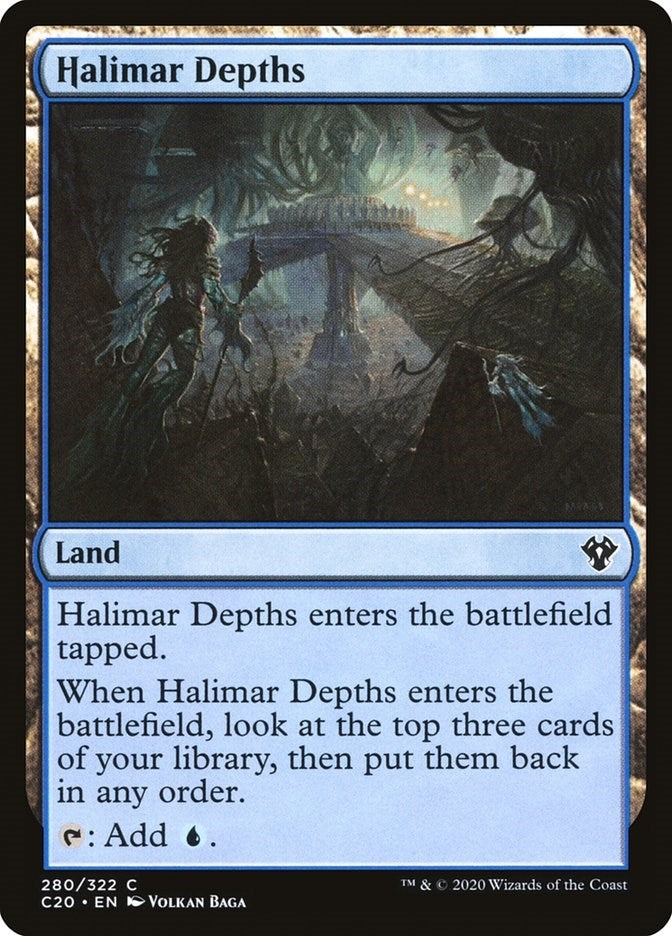 Image for Halimar Depths (280) [Commander 2020] - Magic: The Gathering