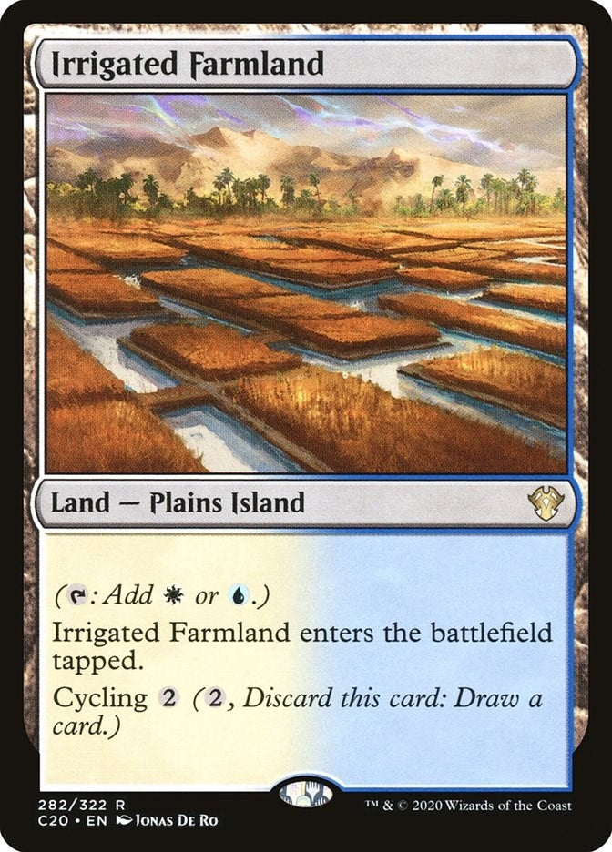 Image for Irrigated Farmland (282) [Commander 2020] - Magic: The Gathering