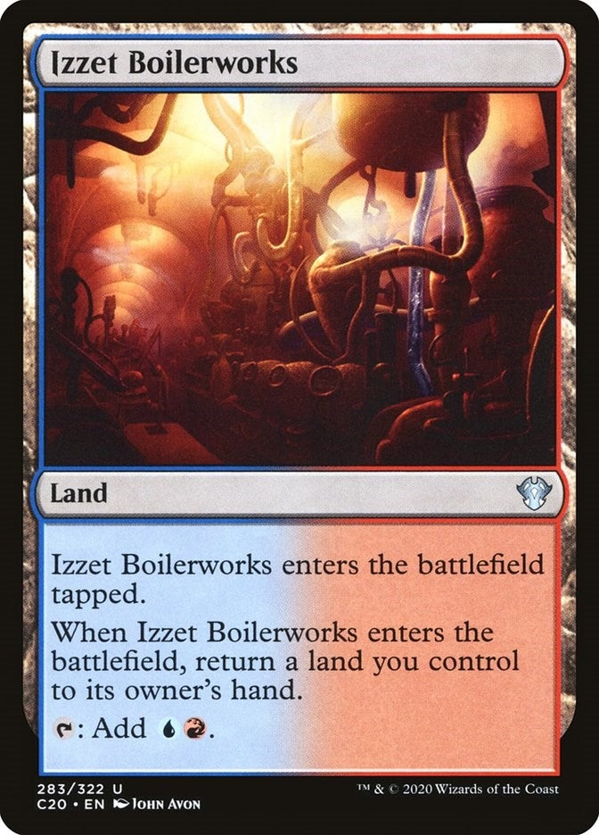 Image for Izzet Boilerworks (283) [Commander 2020] - Magic: The Gathering