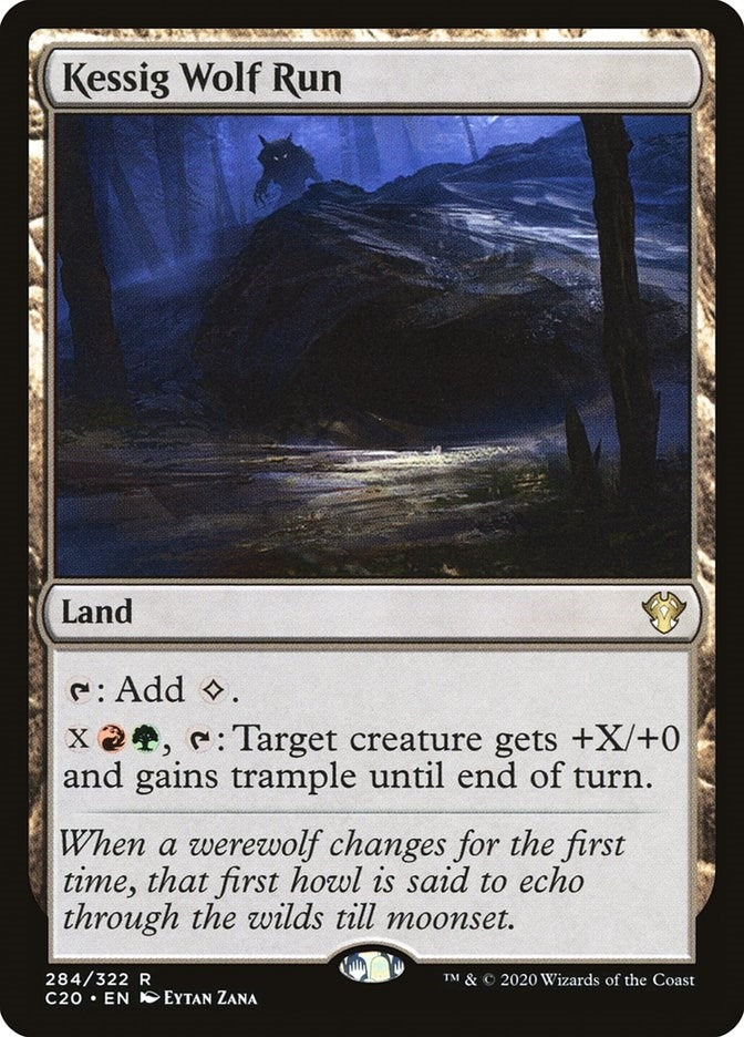 Image for Kessig Wolf Run (284) [Commander 2020] - Magic: The Gathering