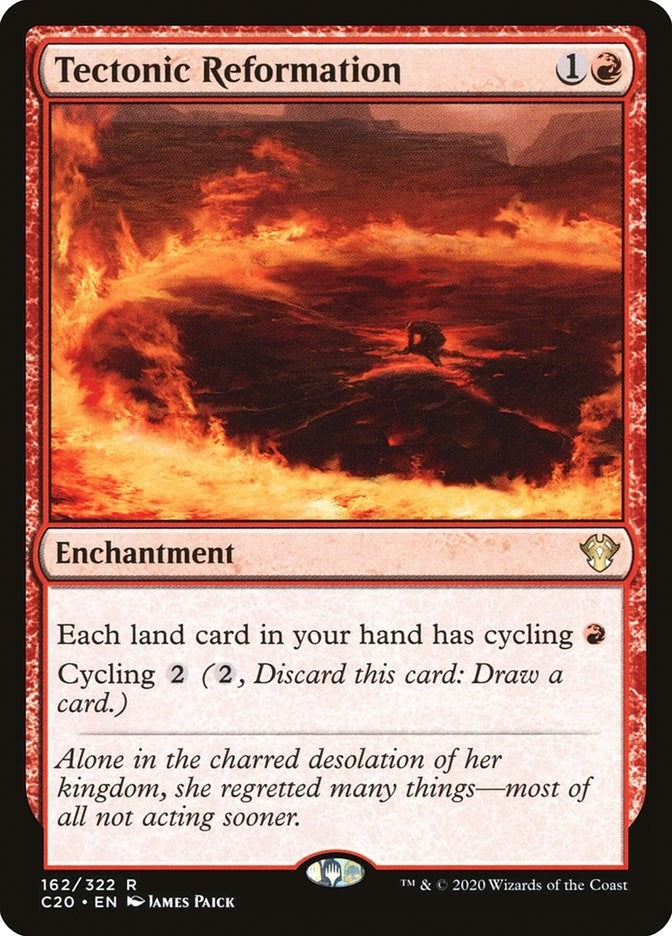 Image for Tectonic Reformation (162) [Commander 2020] - Magic: The Gathering