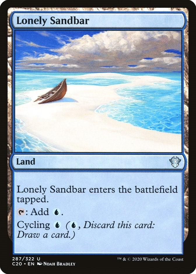 Lonely Sandbar (287) [Commander 2020]