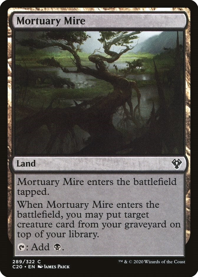 Image for Mortuary Mire (289) [Commander 2020] - Magic: The Gathering