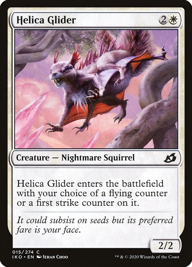 Image for Helica Glider (15) [Ikoria: Lair of Behemoths] - Magic: The Gathering