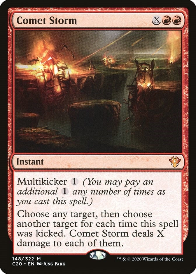 Image for Comet Storm (148) [Commander 2020] - Magic: The Gathering