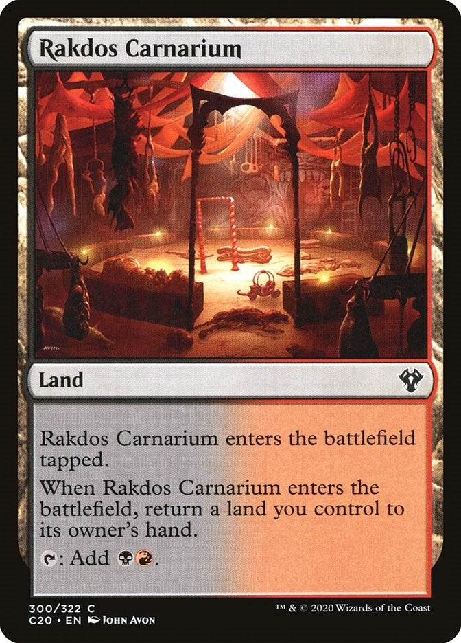 Image for Rakdos Carnarium (300) [Commander 2020] - Magic: The Gathering