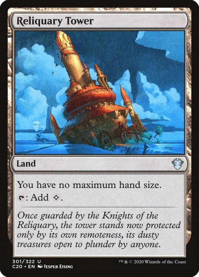 Image for Reliquary Tower (301) [Commander 2020] - Magic: The Gathering