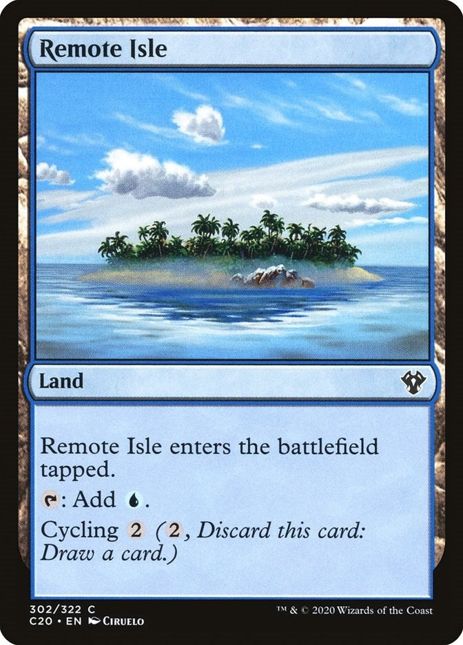 Image for Remote Isle (302) [Commander 2020] - Magic: The Gathering
