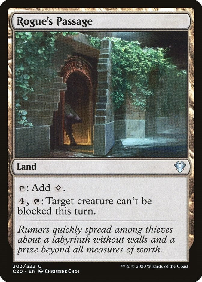 Image for Rogue's Passage (303) [Commander 2020] - Magic: The Gathering