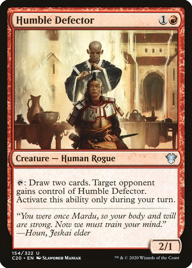 Image for Humble Defector (154) [Commander 2020] - Magic: The Gathering