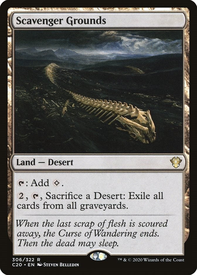 Image for Scavenger Grounds (306) [Commander 2020] - Magic: The Gathering