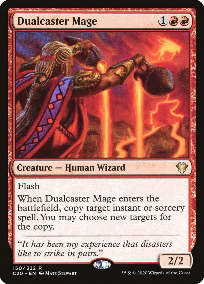 Image for Dualcaster Mage (150) [Commander 2020] - Magic: The Gathering