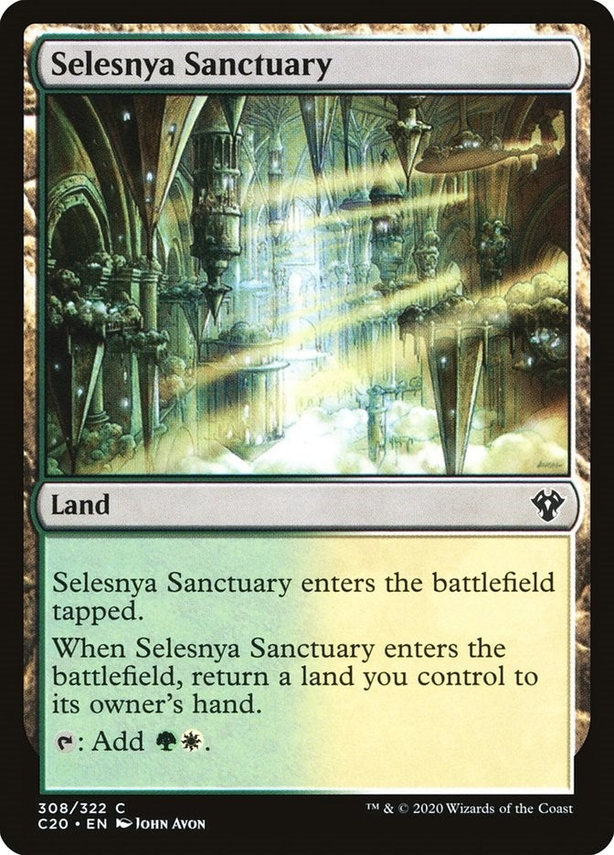 Image for Selesnya Sanctuary (308) [Commander 2020] - Magic: The Gathering