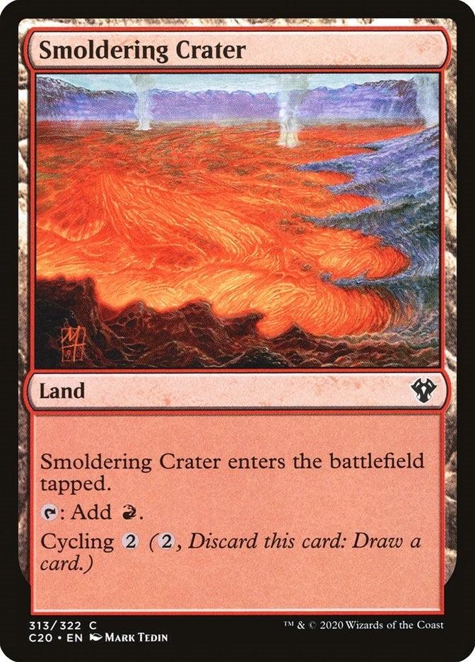 Image for Smoldering Crater (313) [Commander 2020] - Magic: The Gathering