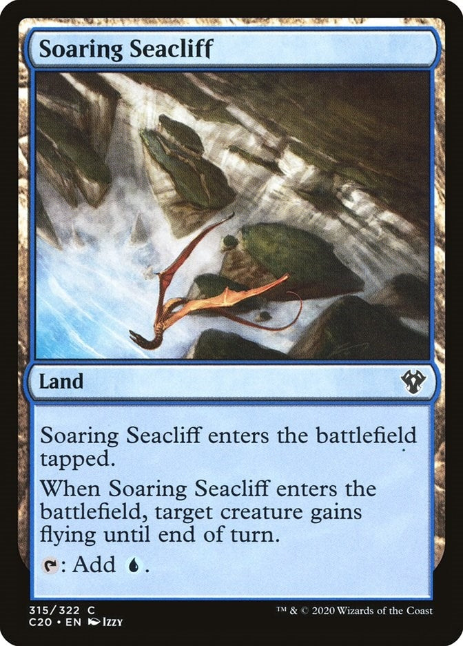 Image for Soaring Seacliff (315) [Commander 2020] - Magic: The Gathering