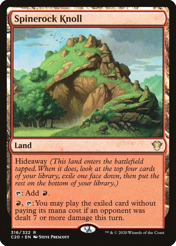 Image for Spinerock Knoll (316) [Commander 2020] - Magic: The Gathering