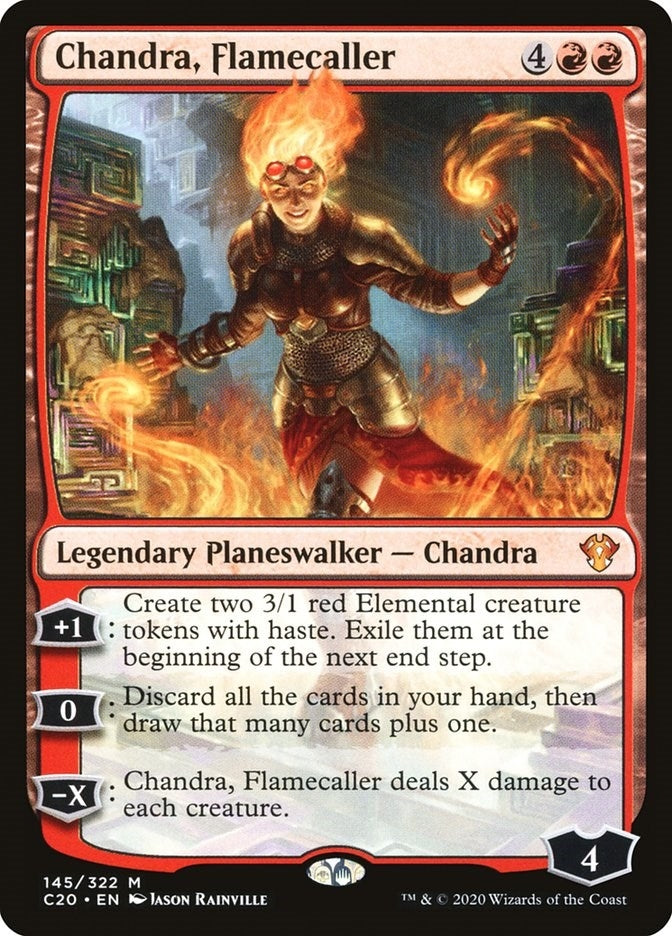 Image for Chandra, Flamecaller (145) [Commander 2020] - Magic: The Gathering