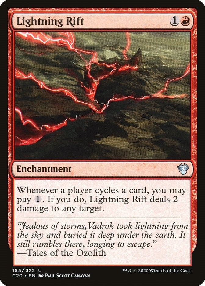 Image for Lightning Rift (155) [Commander 2020] - Magic: The Gathering