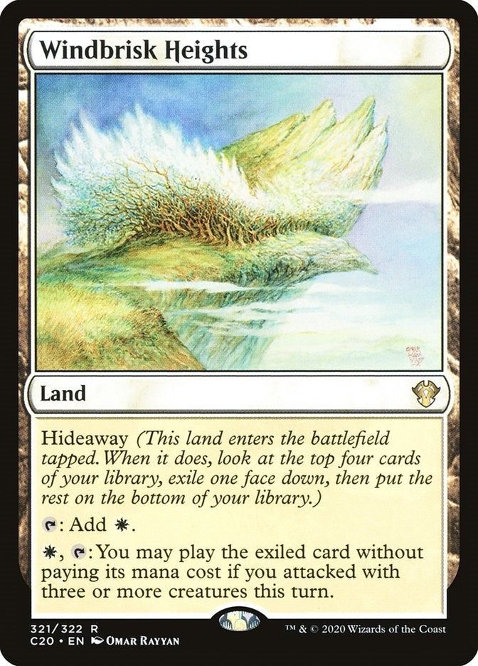 Image for Windbrisk Heights (321) [Commander 2020] - Magic: The Gathering