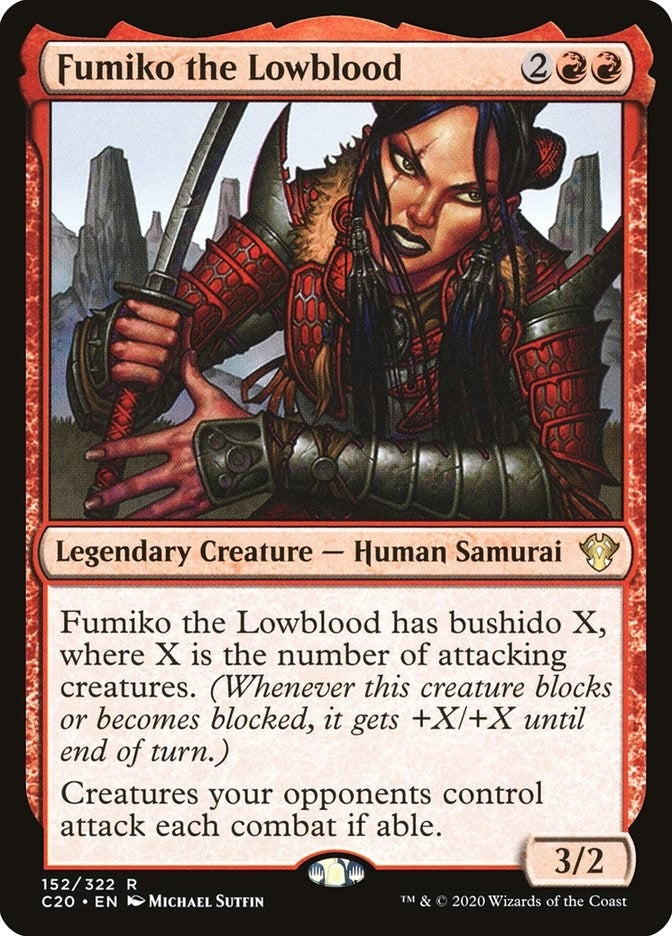 Image for Fumiko the Lowblood (152) [Commander 2020] - Magic: The Gathering