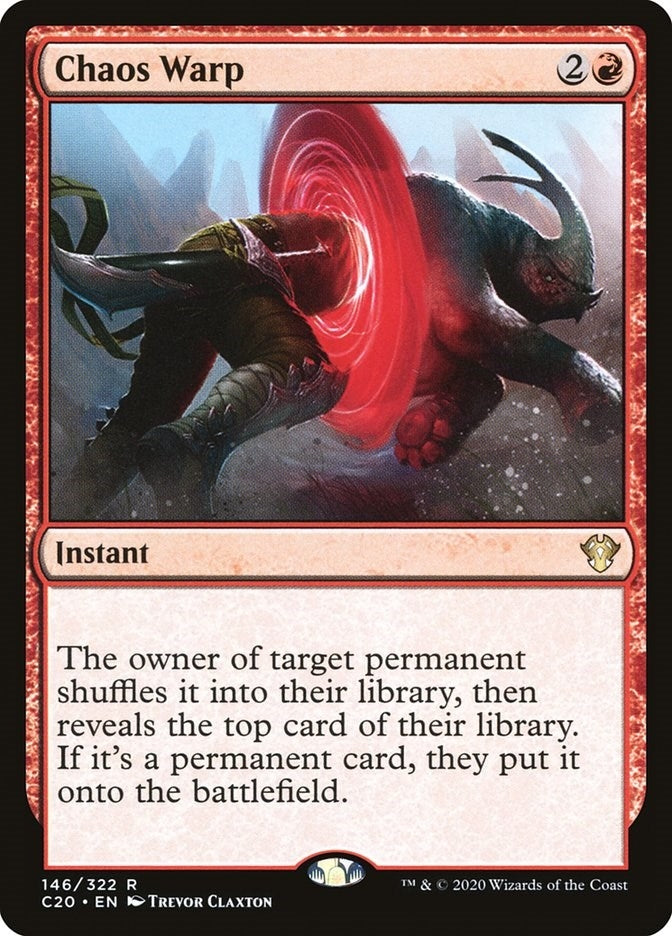Image for Chaos Warp (146) [Commander 2020] - Magic: The Gathering