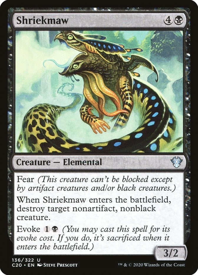 Image for Shriekmaw (136) [Commander 2020] - Magic: The Gathering