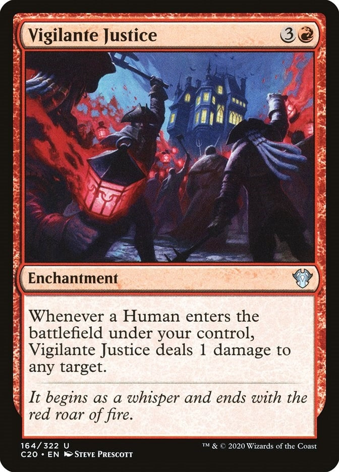 Image for Vigilante Justice (164) [Commander 2020] - Magic: The Gathering