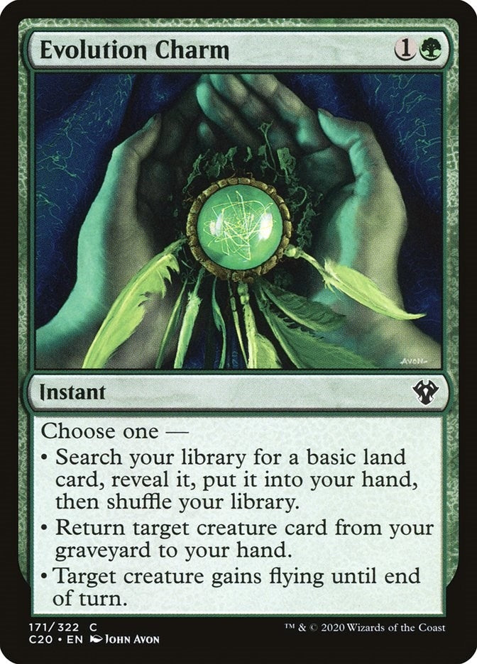Image for Evolution Charm (171) [Commander 2020] - Magic: The Gathering