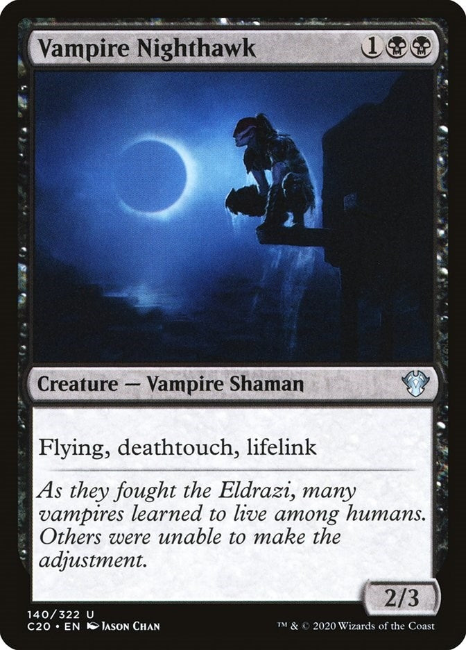 Image for Vampire Nighthawk (140) [Commander 2020] - Magic: The Gathering