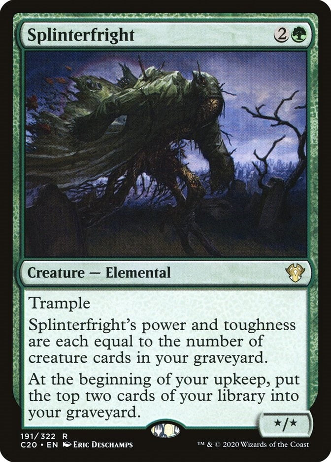 Image for Splinterfright (191) [Commander 2020] - Magic: The Gathering