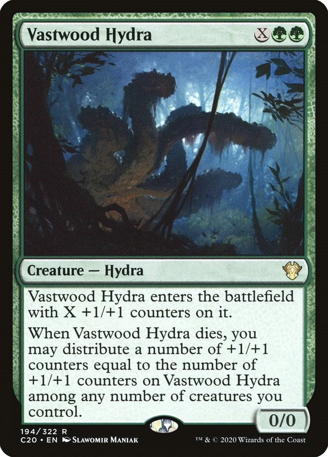 Image for Vastwood Hydra (194) [Commander 2020] - Magic: The Gathering