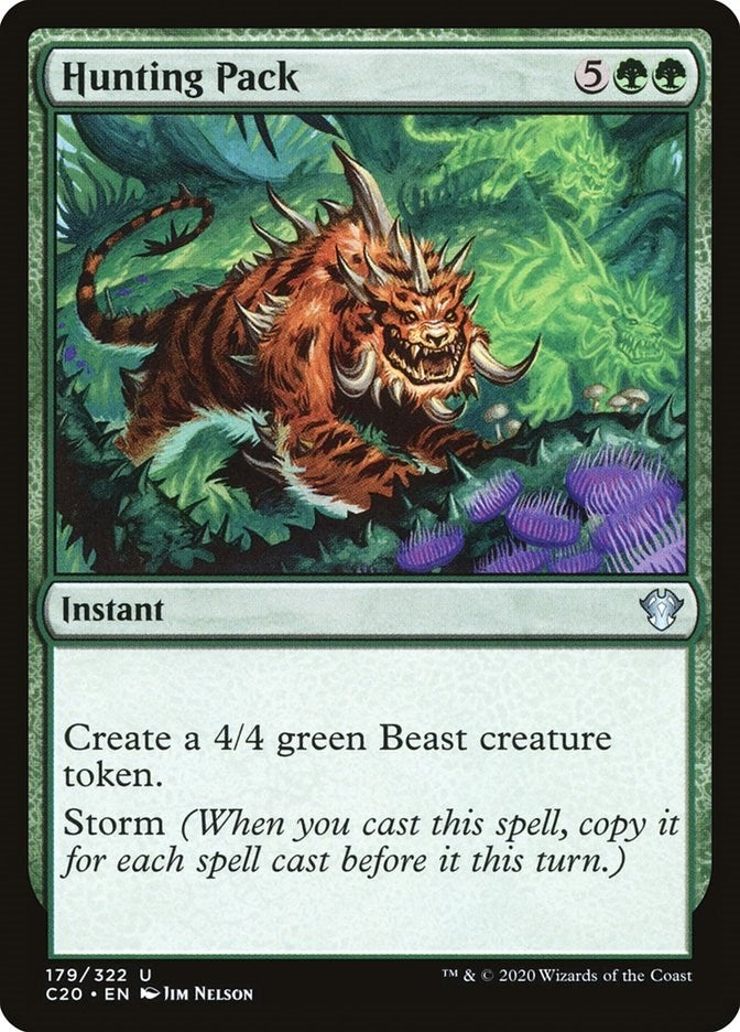 Image for Hunting Pack (179) [Commander 2020] - Magic: The Gathering