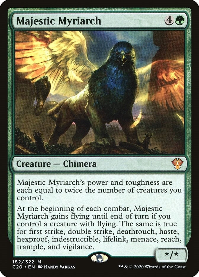 Image for Majestic Myriarch (182) [Commander 2020] - Magic: The Gathering