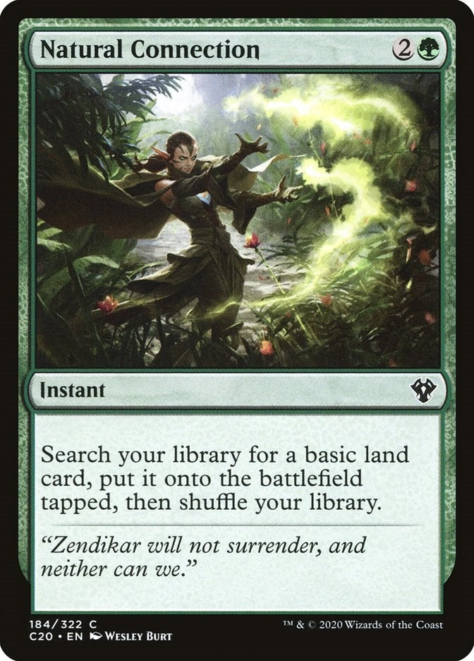 Image for Natural Connection (184) [Commander 2020] - Magic: The Gathering