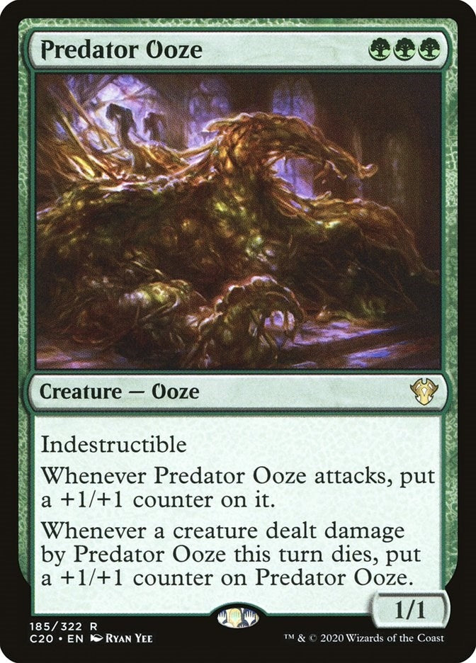 Image for Predator Ooze (185) [Commander 2020] - Magic: The Gathering