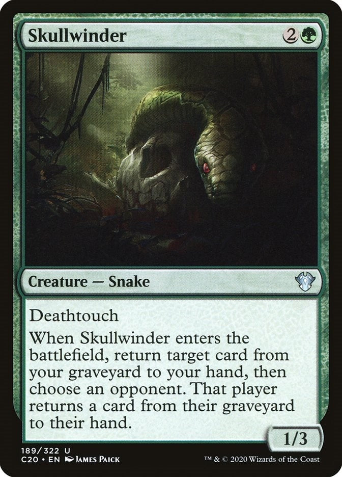 Image for Skullwinder (189) [Commander 2020] - Magic: The Gathering