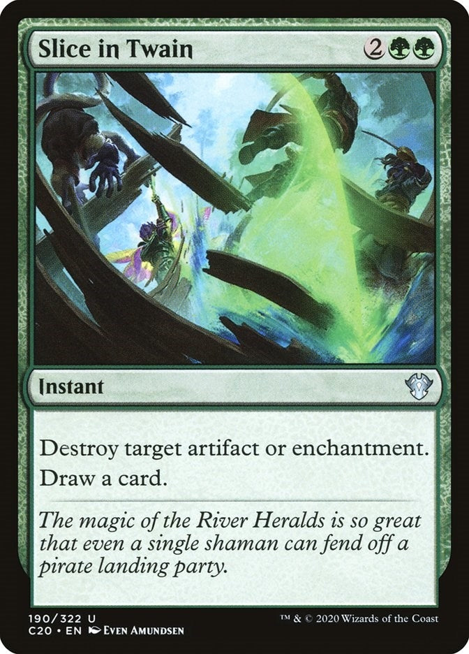 Image for Slice in Twain (190) [Commander 2020] - Magic: The Gathering
